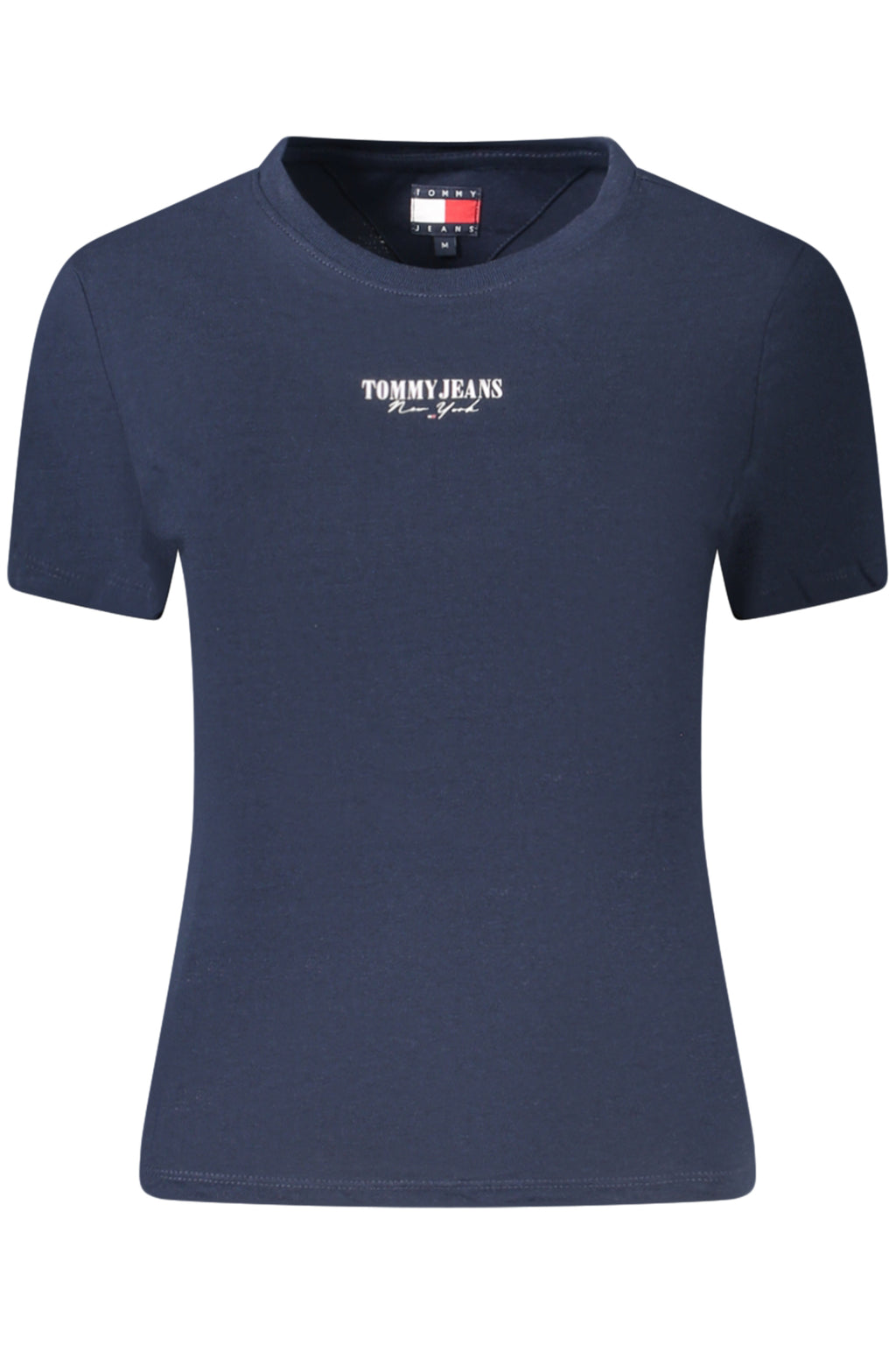 TOMMY HILFIGER DAMEN KURZARM T-SHIRT BLAU