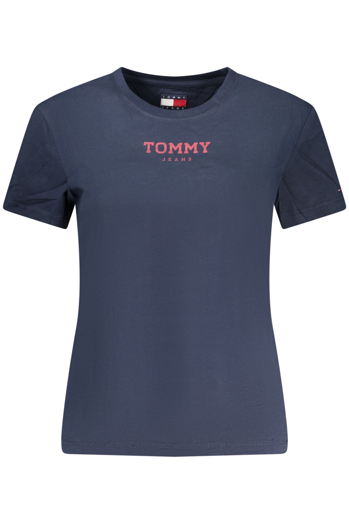 TOMMY HILFIGER DAMEN-T-SHIRT MIT KURZEN ÄRMELN, BLAU Blau XS 8721221747841
