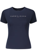 TOMMY HILFIGER DAMEN-T-SHIRT MIT KURZEN ÄRMELN, BLAU Blau XL 8721337114797