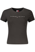 TOMMY HILFIGER DAMEN-T-SHIRT MIT KURZEN ÄRMELN, SCHWARZ Schwarz L 8721337132159