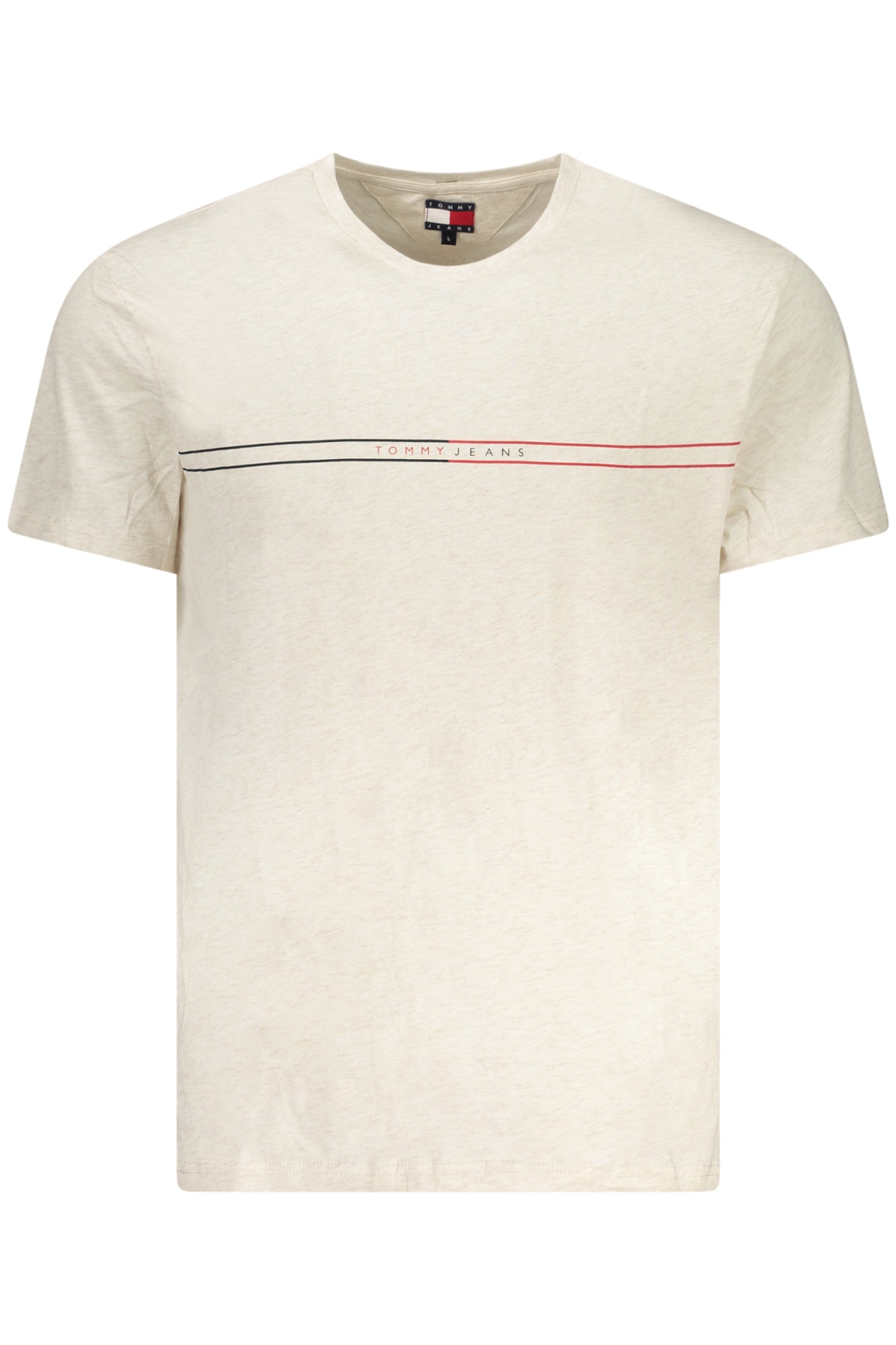 TOMMY HILFIGER KURZARM-T-SHIRT HERREN BEIGE