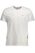 TOMMY HILFIGER HERREN-WEISSES KURZARM-T-SHIRT