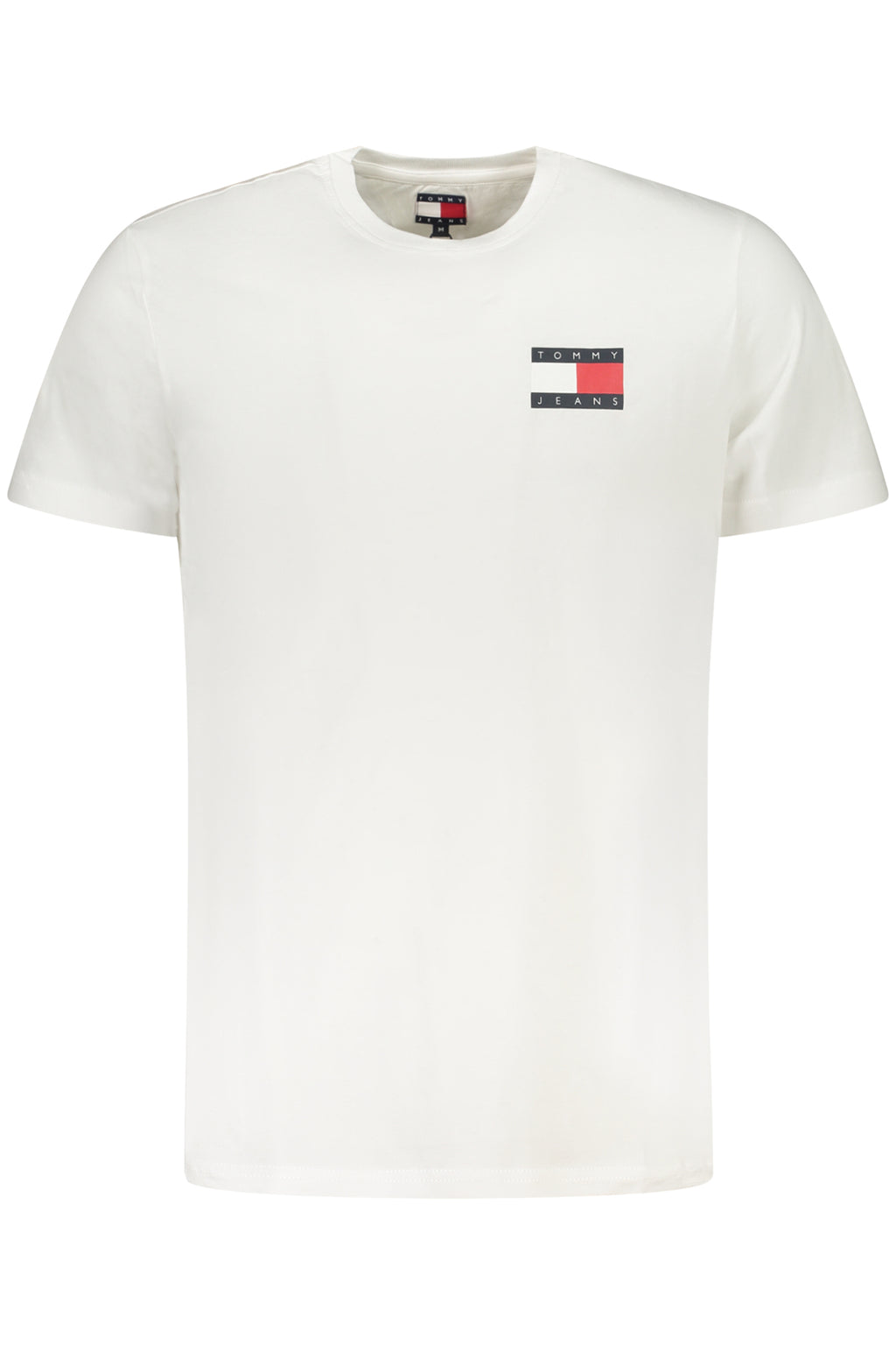 TOMMY HILFIGER HERREN KURZARM T-SHIRT WEISS