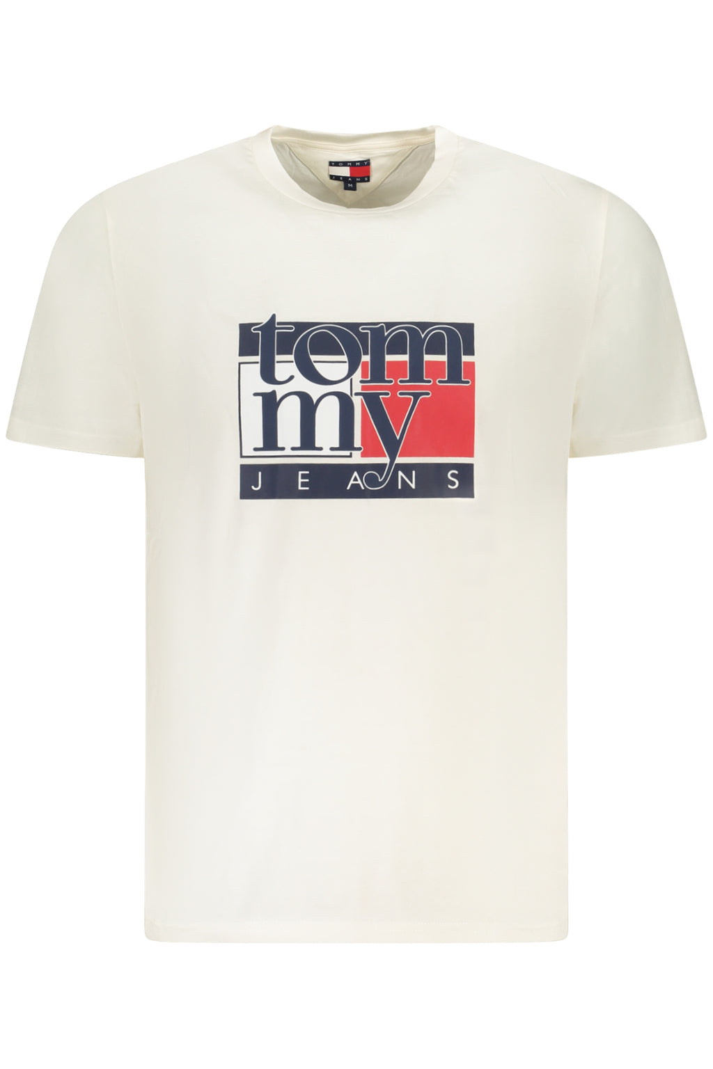 TOMMY HILFIGER HERREN KURZARM T-SHIRT WEISS