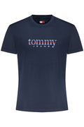 TOMMY HILFIGER HERREN-T-SHIRT MIT KURZEN ÄRMELN, BLAU Blau 2XL 8721221817780