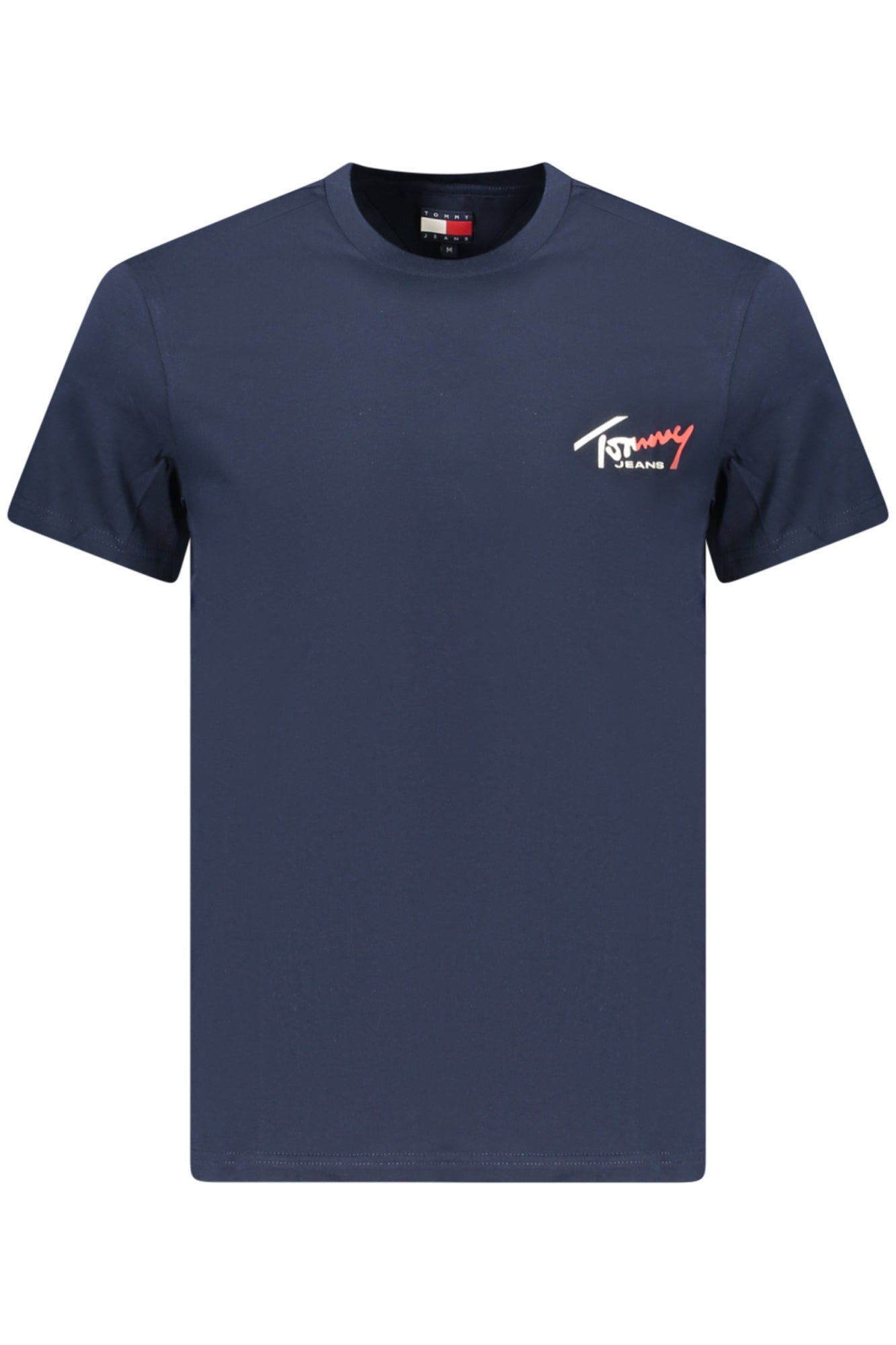TOMMY HILFIGER HERREN-T-SHIRT MIT KURZEN ÄRMELN, BLAU Blau XS 8721337043202