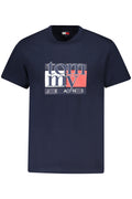 TOMMY HILFIGER HERREN KURZARM T-SHIRT BLAU
