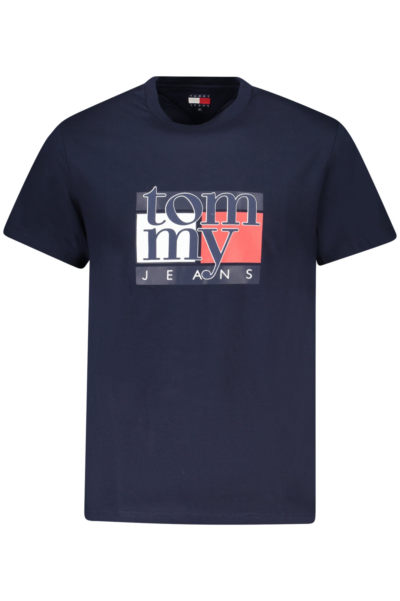 TOMMY HILFIGER HERREN KURZARM T-SHIRT BLAU