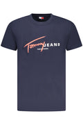 TOMMY HILFIGER HERREN KURZARM T-SHIRT BLAU