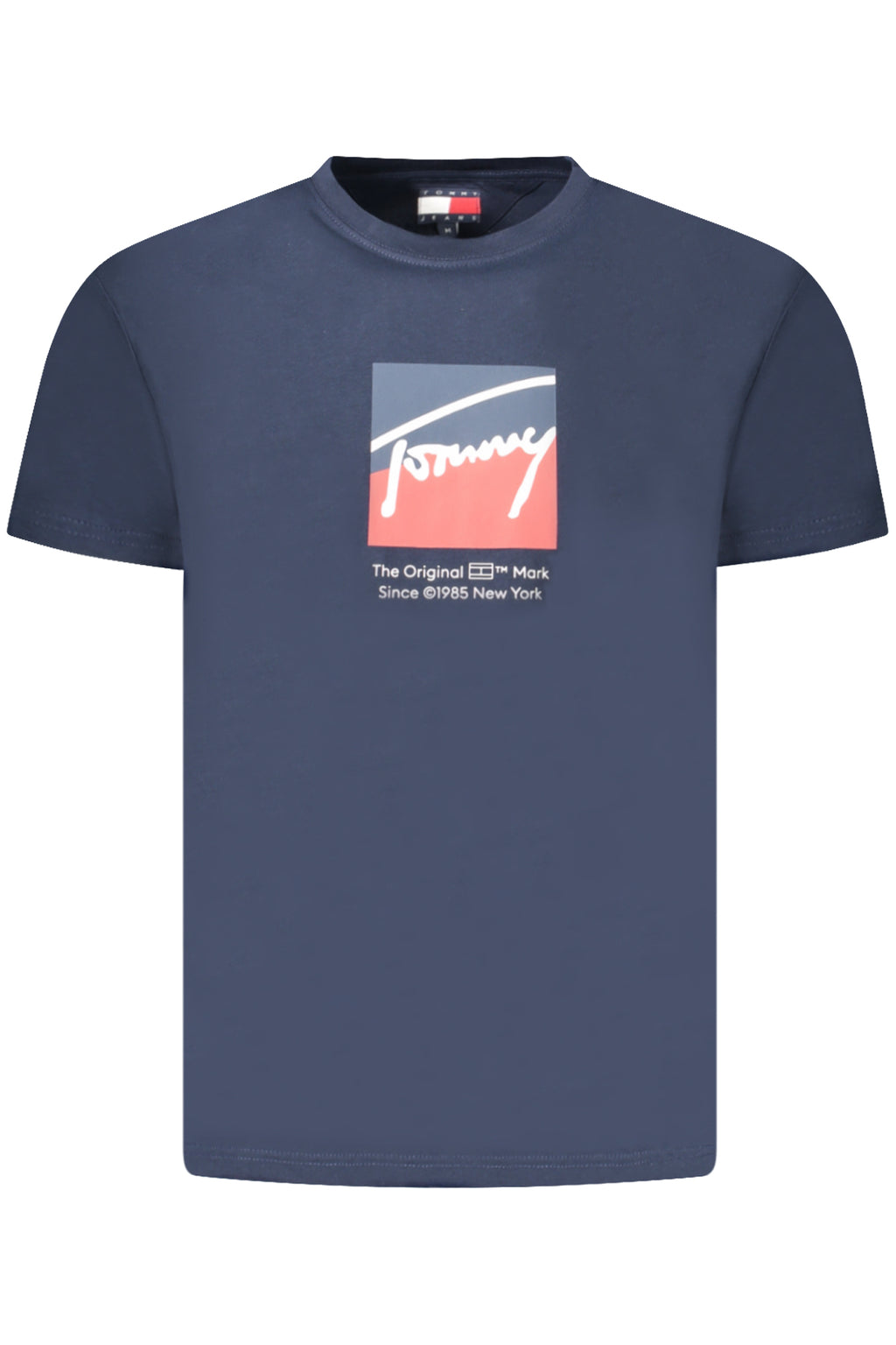 TOMMY HILFIGER HERREN KURZARM T-SHIRT BLAU