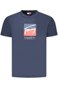 TOMMY HILFIGER HERREN KURZARM T-SHIRT BLAU