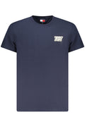 TOMMY HILFIGER HERREN KURZARM T-SHIRT BLAU