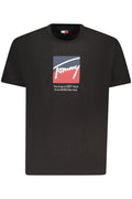 TOMMY HILFIGER HERREN KURZARM T-SHIRT SCHWARZ