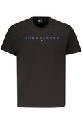 TOMMY HILFIGER HERREN KURZARM T-SHIRT SCHWARZ
