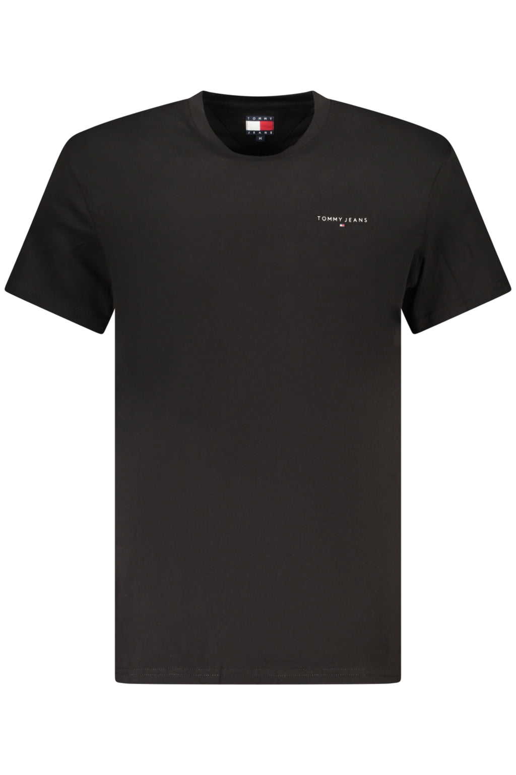 TOMMY HILFIGER HERREN KURZARM T-SHIRT SCHWARZ