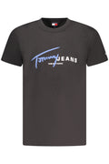 TOMMY HILFIGER KURZARM-T-SHIRT HERREN SCHWARZ