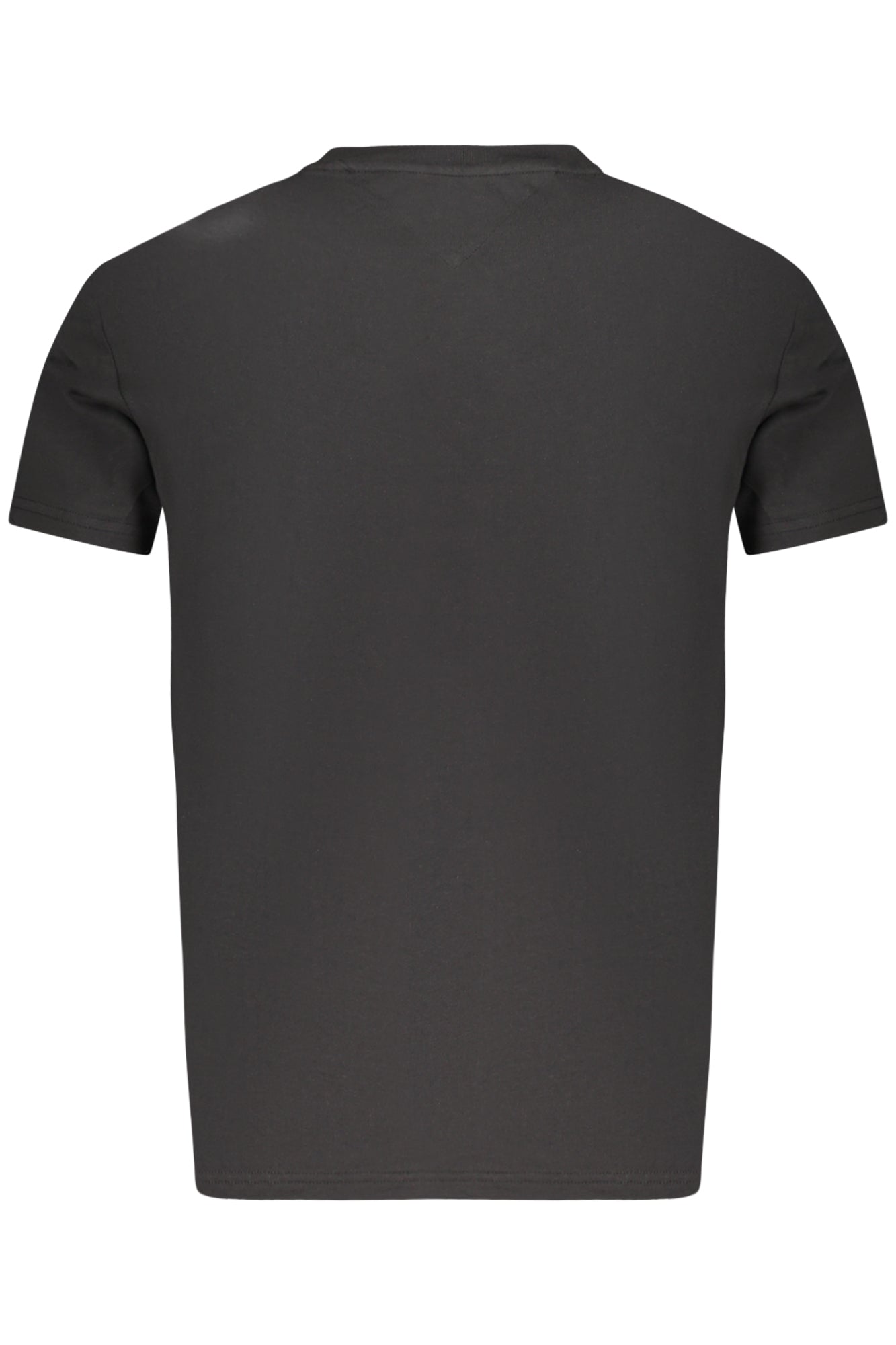 T-SHIRT A MANICHE CORTE DA UOMO TOMMY HILFIGER, NERA