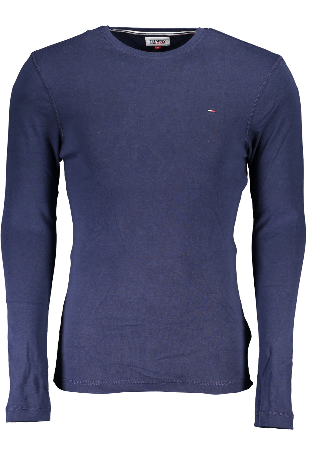 TOMMY HILFIGER HERREN LANGARM T-SHIRT BLAU