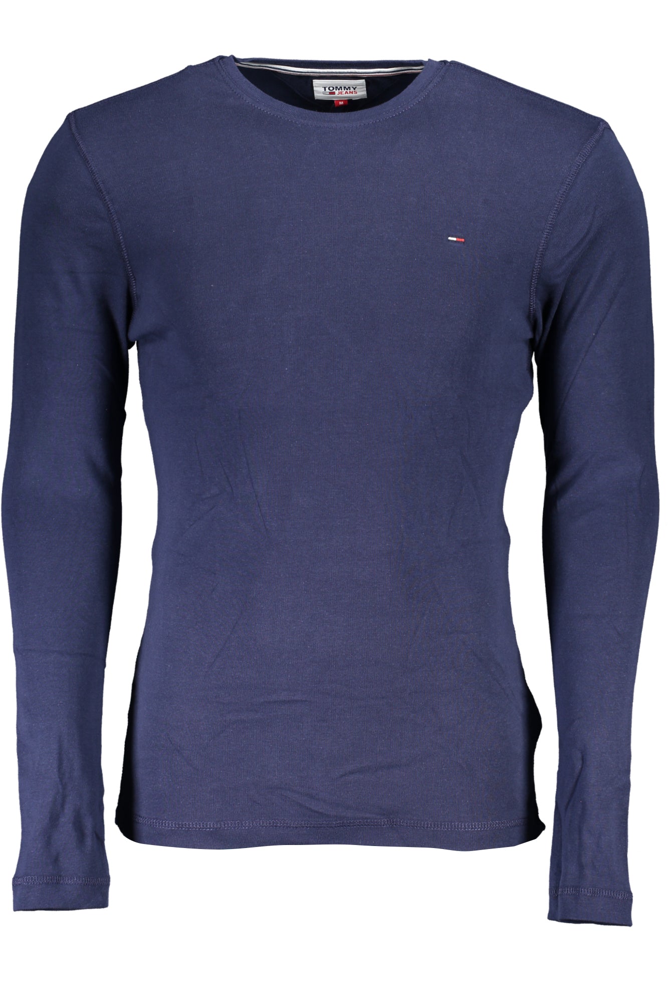 TOMMY HILFIGER HERREN LANGARM T-SHIRT BLAU