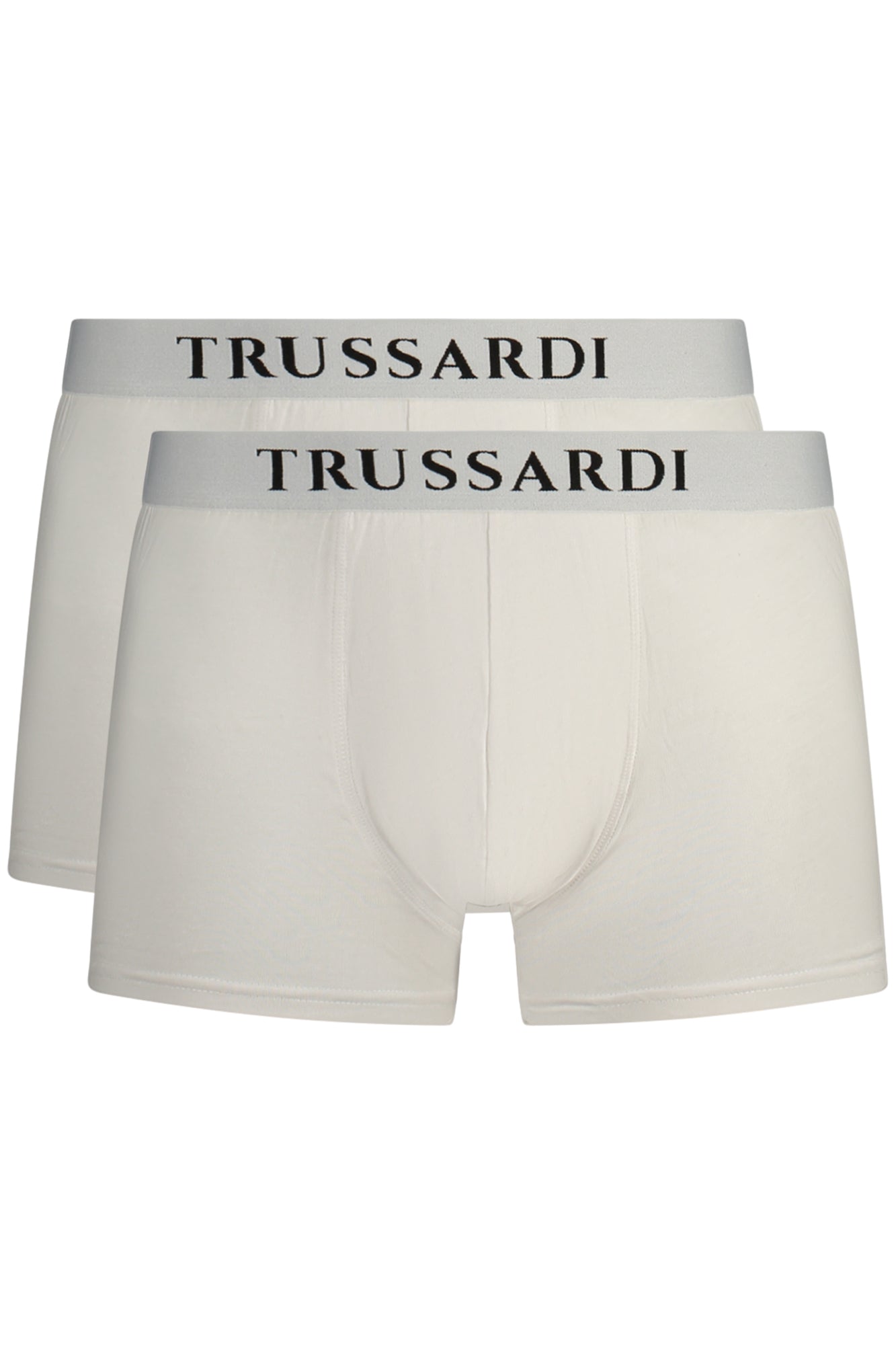 TRUSSARDI Herren-Boxershorts, weiß Weiß 2XL 8050162123590