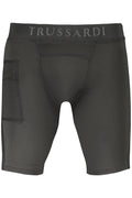 Trussardi Schwarze Herren-Leggings Schwarz S 8057587077934