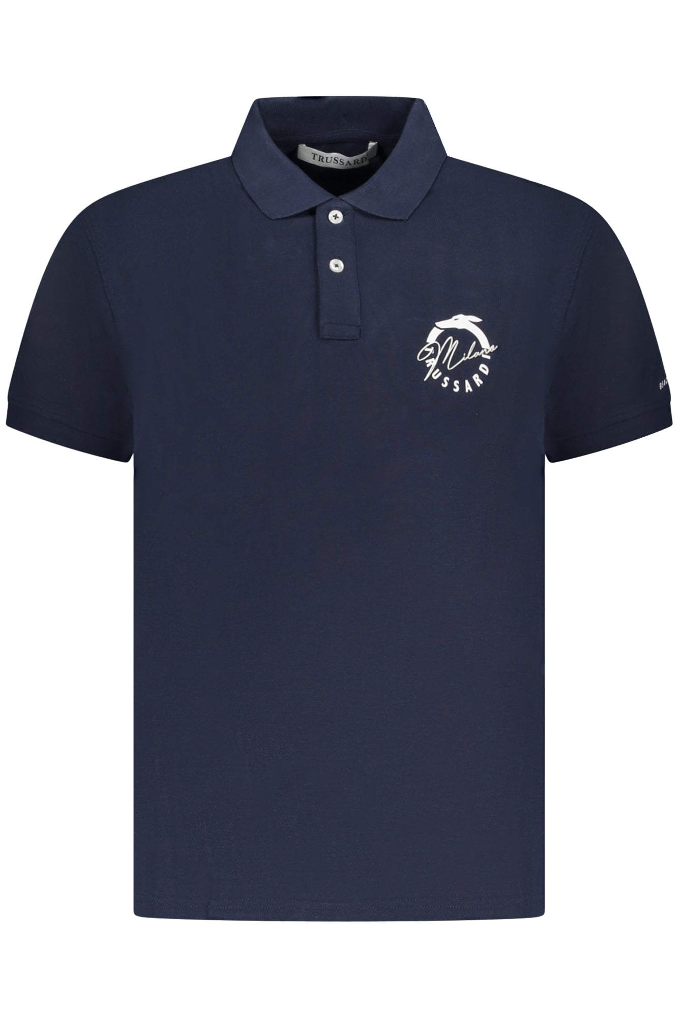 Trussardi Poloshirt kurzarm Herren blau Blau S 8056216210797