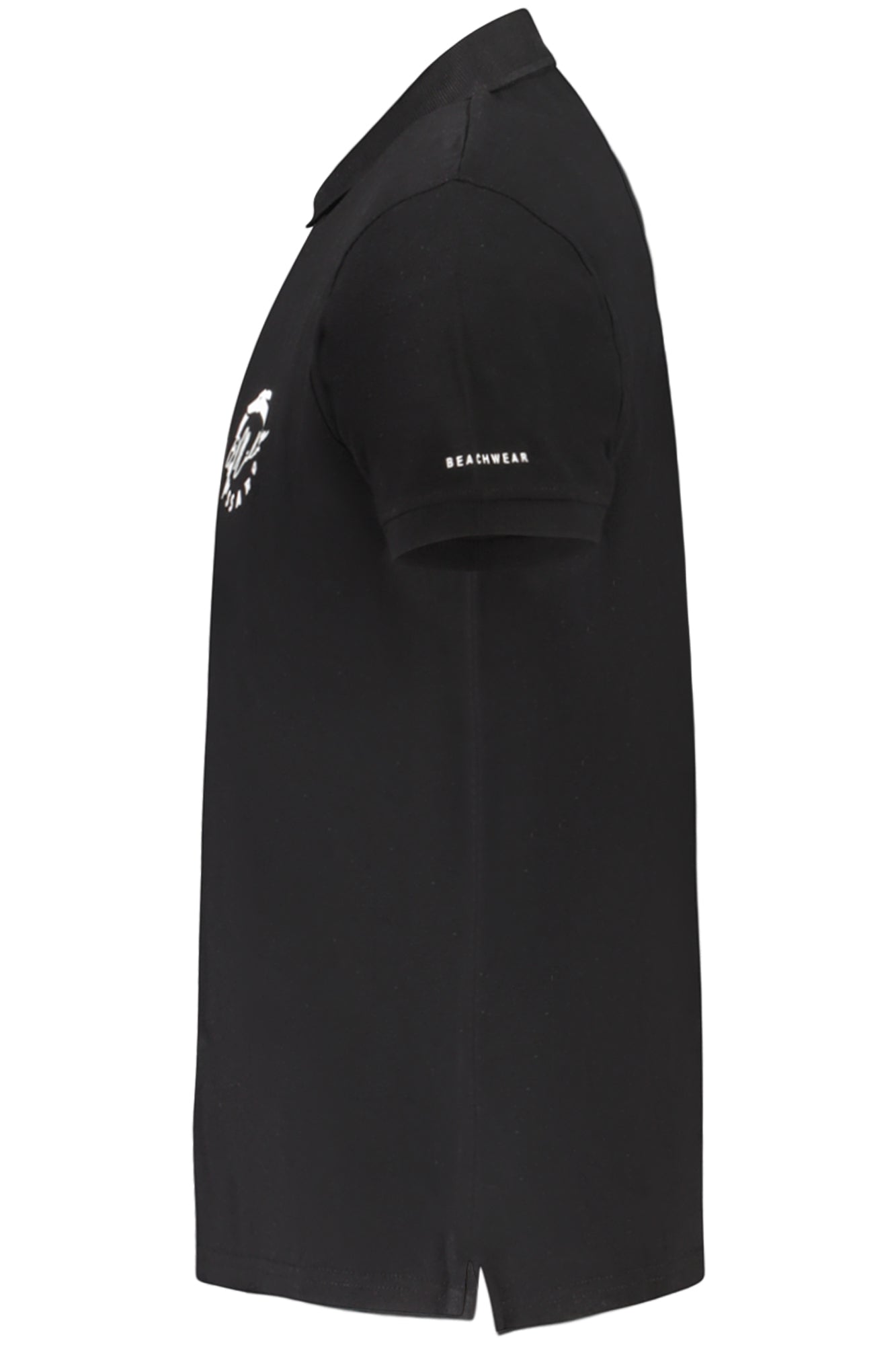 Trussardi Men's Short Sleeve Polo Shirt Black