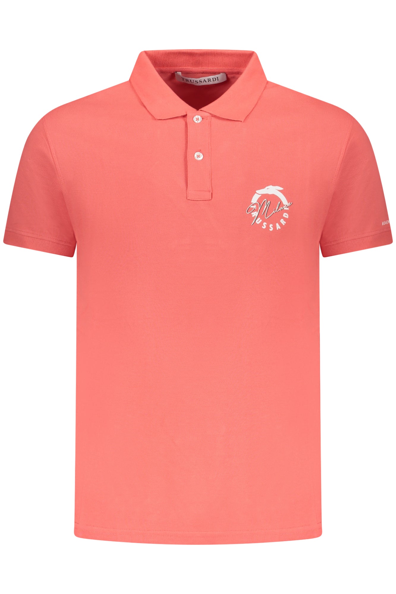 Trussardi Poloshirt für Herren, kurzärmelig, Rosa Rosa S 8056216210698