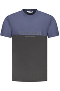 Trussardi Herren Kurzarm T-Shirt Blau Blau S 8056216211336