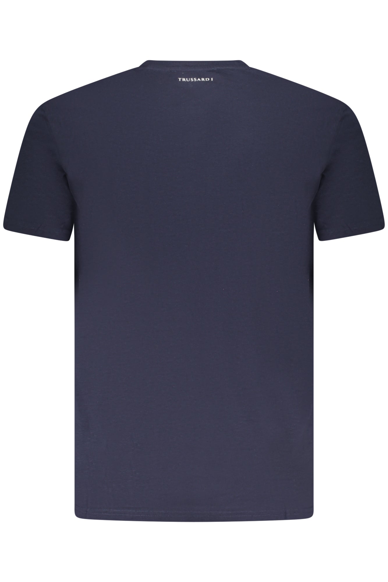 Trussardi Men's Short Sleeve T-Shirt Blue