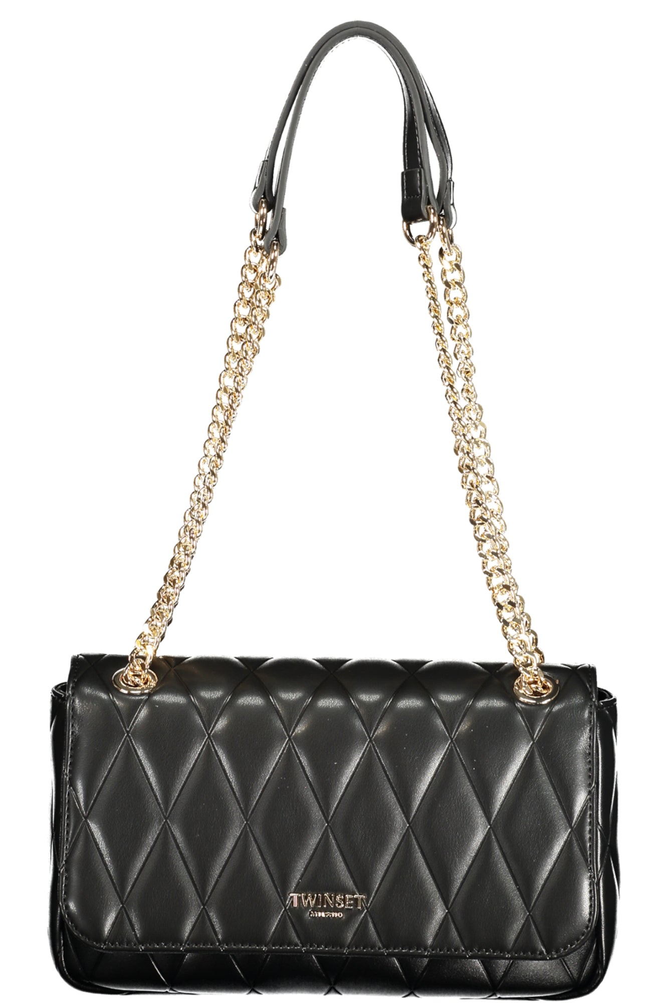 TWINSET DAMEN-SCHWARZE TASCHE Schwarz UNI 8050160650692