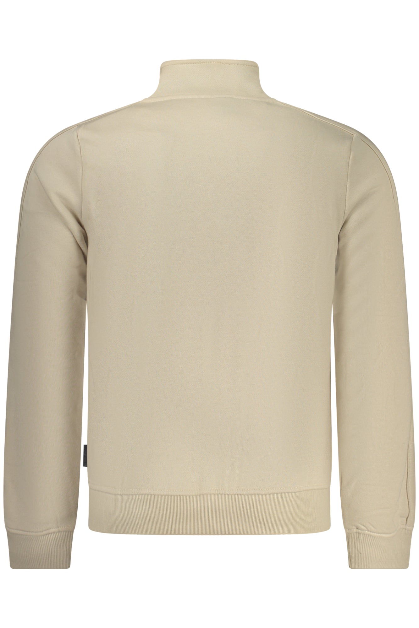 Felpa con zip da uomo US GRAND, beige