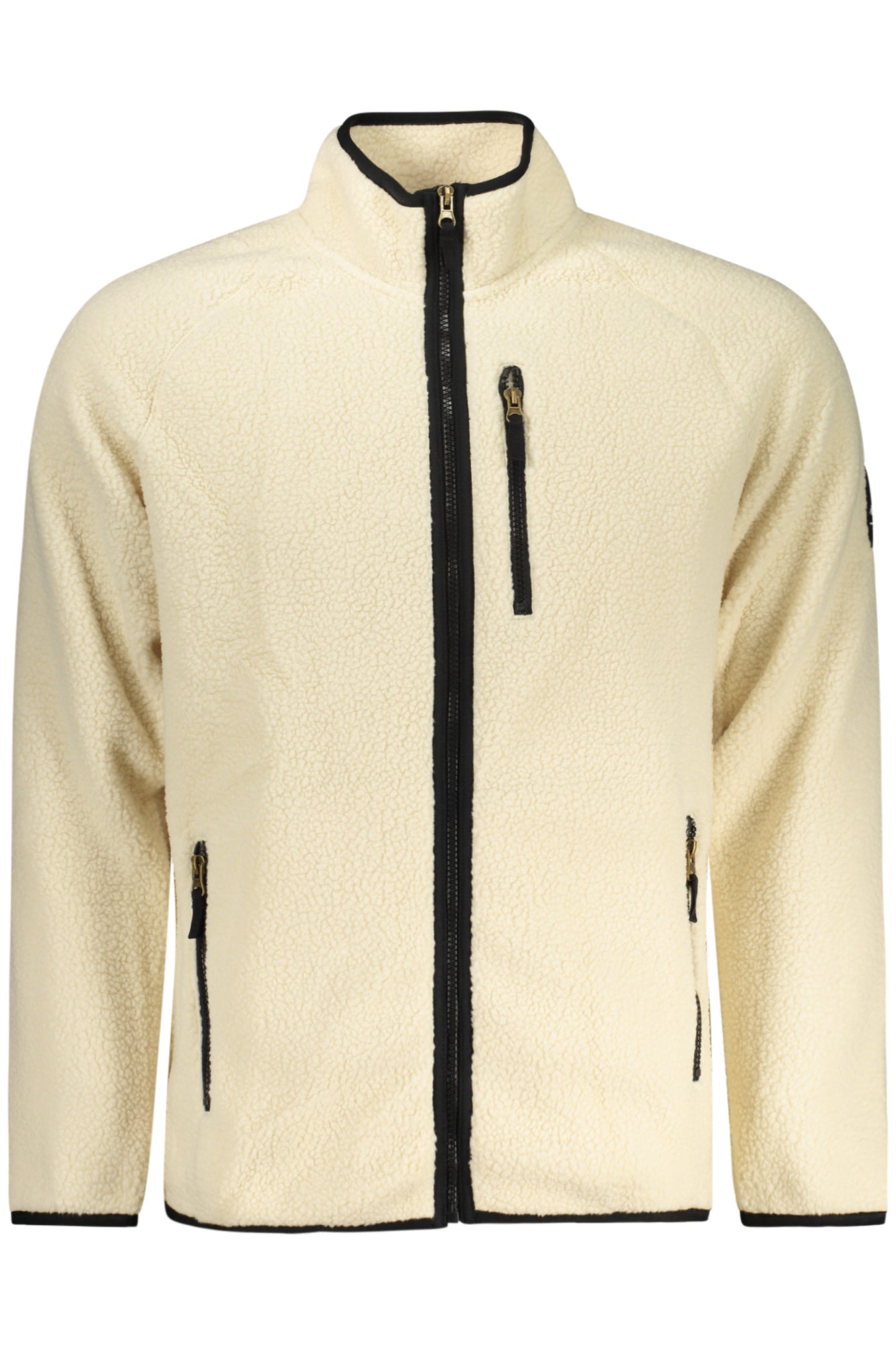 US GRAND Herren-Sweatshirt mit Reißverschluss, weiß Weiß S 8054114807576