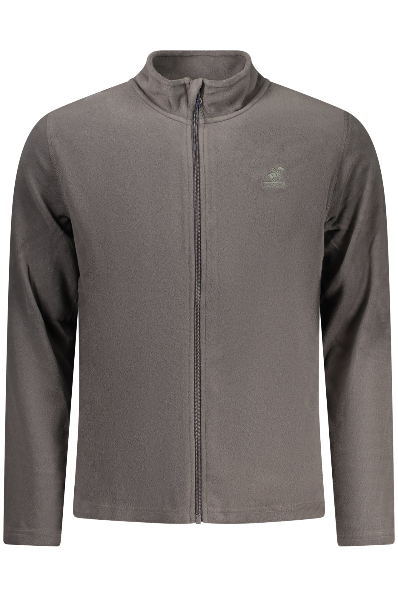 US GRAND Herren-Sweatshirt mit Reißverschluss, grau Grau S 8054114805589
