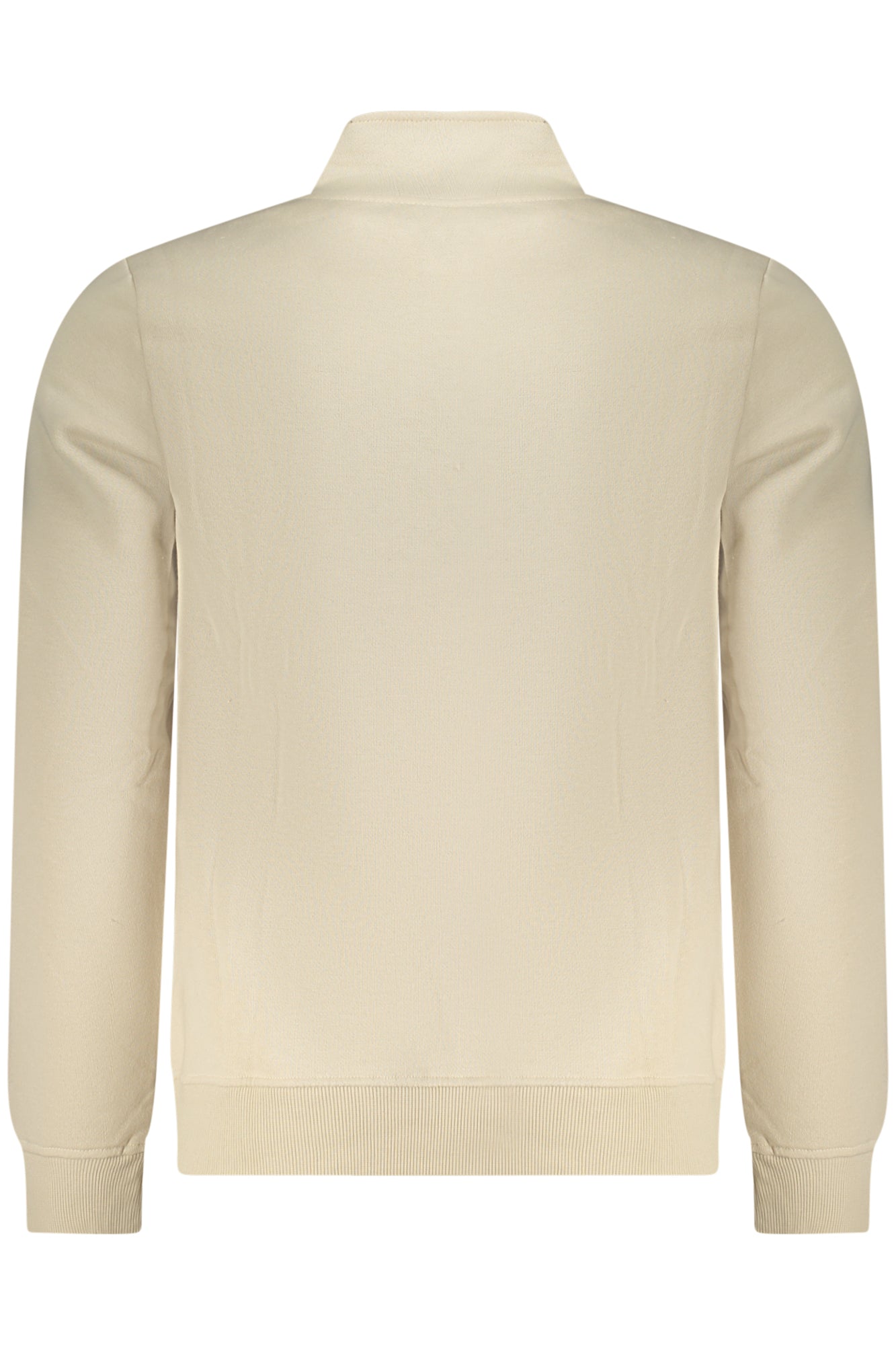 Felpa con zip da uomo US GRAND, beige
