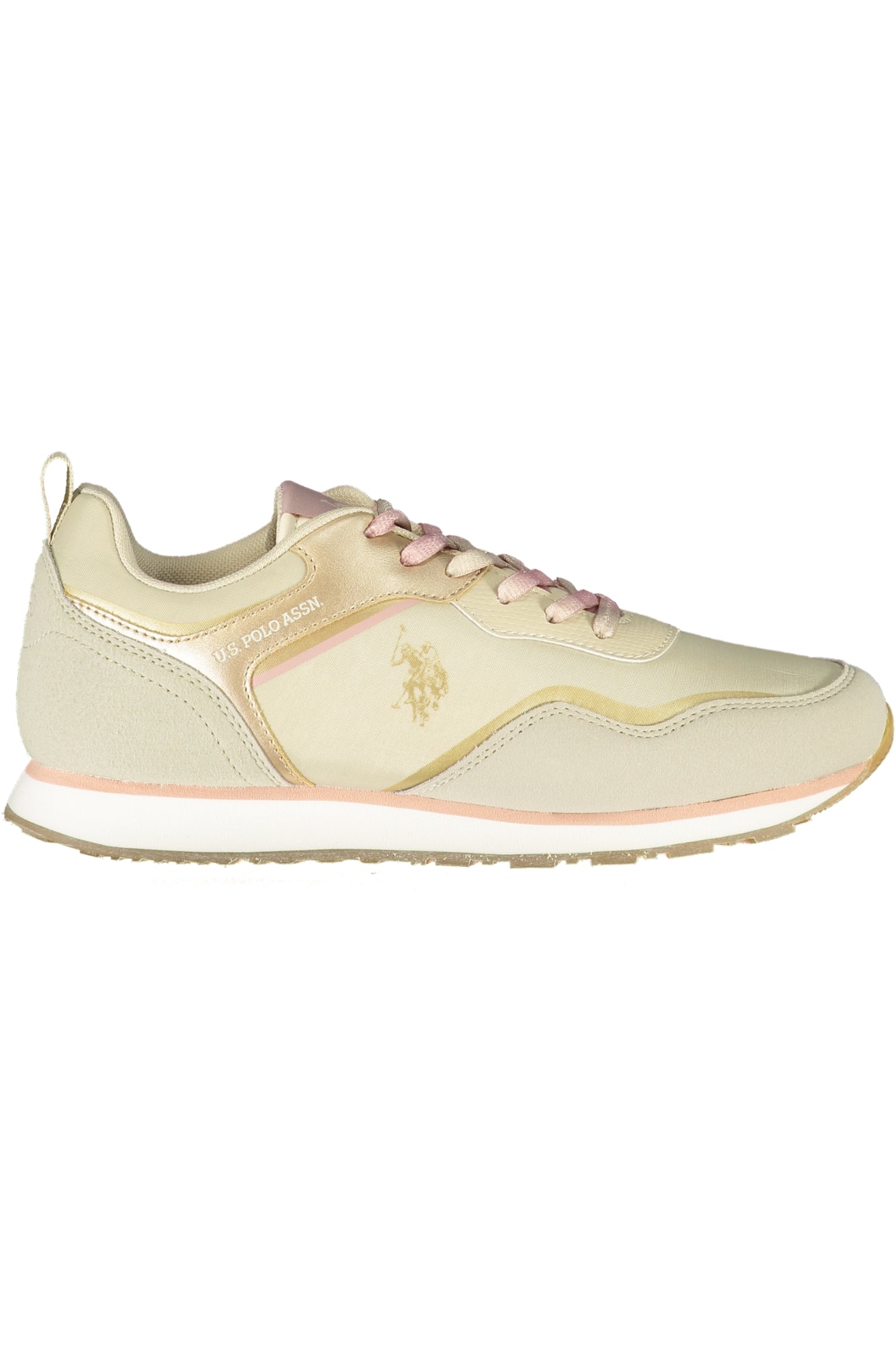 US POLO ASSN. BEIGE SPORTSCHUHE FÜR DAMEN Beige 35 8055197400265