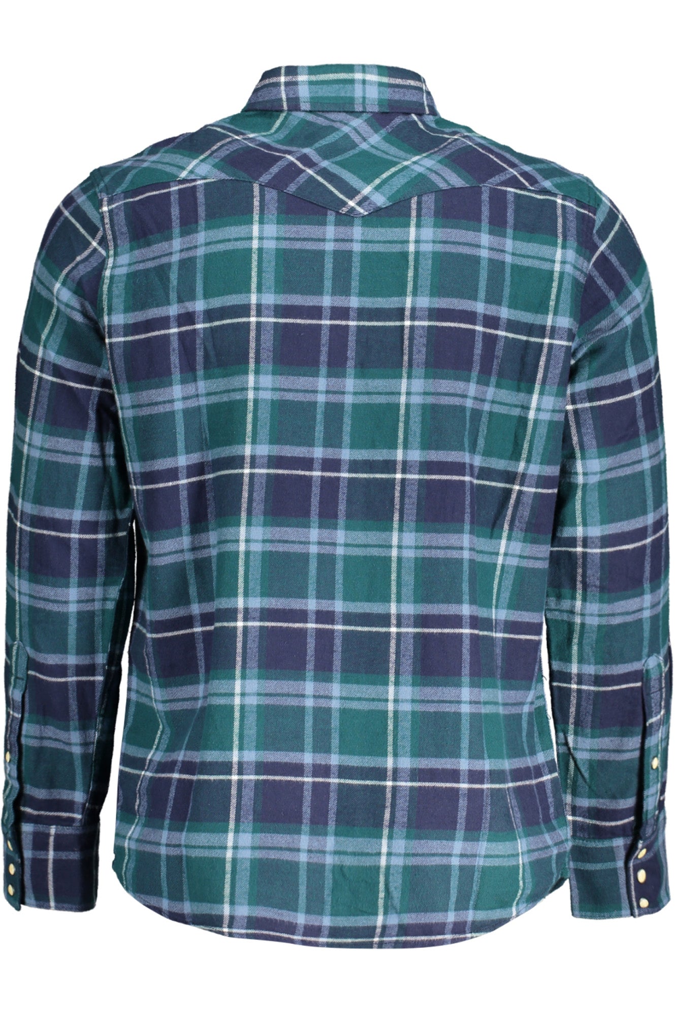 CAMICIA LUNGA VERDE DA UOMO WRANGLER