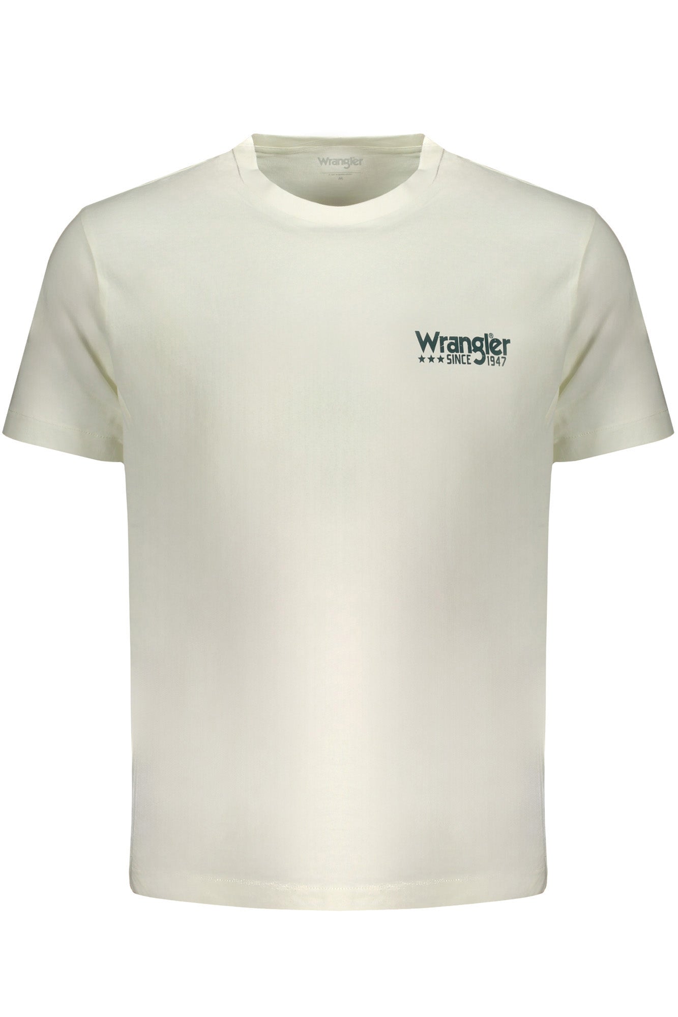 WRANGLER HERREN-WEISSES KURZARM-T-SHIRT Weiß M 5401139001114